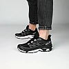 Кроссовки мужские сетка 591463 Черные распродажа