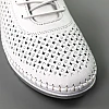 Кеди жіночі шкіряні перфорація 591464 Білі