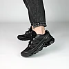 Кросівки чоловічі сітка 591451 Чорні розпродаж
