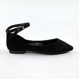 Балетки женские 591486 Черные фото 1