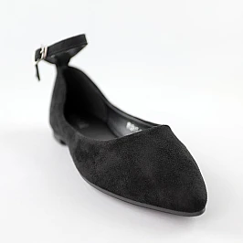 Балетки женские 591486 Черные фото 2