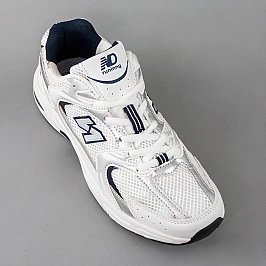 Кроссовки сетка 591600 Белые синие фото 2