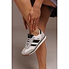 Кроссовки женские 591565 Белые серые распродажа