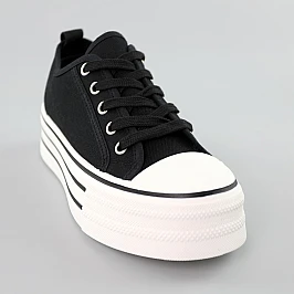 Кеди жіночі 591717 Чорні фото 2