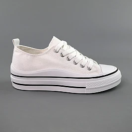 Кеди жіночі 591728 Білі фото 1