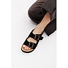 Шлепанцы женские 591800 Черные