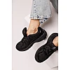 Кроссовки сетка 591818 Черные