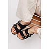 Шлепанцы женские 591971 Черные распродажа
