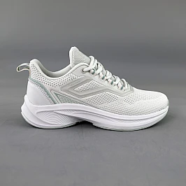 Кросівки жіночі сітка 592010 Білі м'ятні фото 1