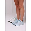 Кроссовки женские сетка 592045 Голубые распродажа