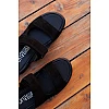 Шлепанцы мужские нубук 591536 Черные