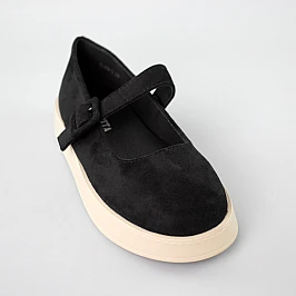 Балетки жіночі 592111 Чорні розпродаж фото 2