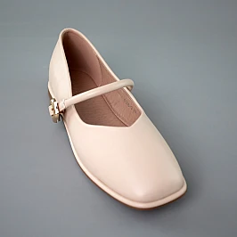 Балетки жіночі 592114 Бежеві фото 2