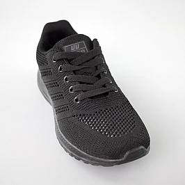 Кросівки підліткові сітка 592069 Чорні фото 2