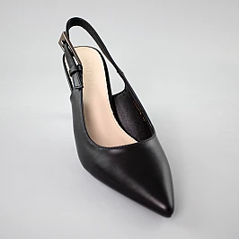 Туфлі-босоніжки жіночі 592130 Чорні розпродаж фото 2