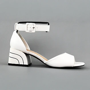 Босоніжки жіночі 592187 Білі фото 1