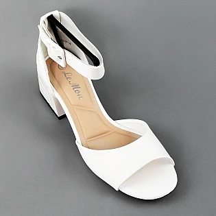 Босоніжки жіночі 592187 Білі фото 2