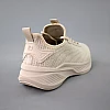 Кроссовки женские сетка 592192 Бежевые