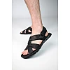 Сандалі чоловічі шкіра 591503 Чорні