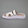 Шлепанцы женские 592337 Белые