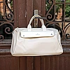 Сумка дорожня жіноча 592359 Молочна