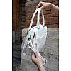 Сумка жіноча дорожня 592365 Біла