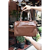 Сумка жіноча дорожня 592364 Коричнева