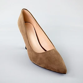 Туфлі човники жіночі 592522 Хакі фото 2