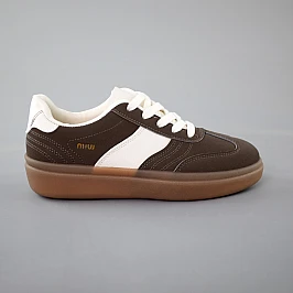 Кеди жіночі 592672 Коричнево-сірі фото 1