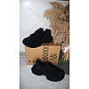 Кроссовки женские нубук стразы 592708 Черные