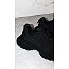 Кроссовки женские нубук стразы 592708 Черные