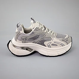 Кроссовки женские сетка 592704 Серые распродажа фото 1