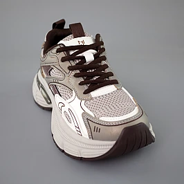 Кросівки жіночі сітка 592705 Бежеві фото 2