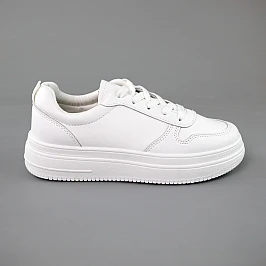 Кеди жіночі шкіра 592757 Білі розпродаж фото 1