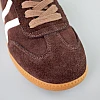 Кеди жіночі замшеві 592954 Коричневі розпродаж