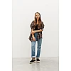 Кеди жіночі замш на хутрі 593139 Чорні