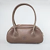 Сумка жіноча багет шкіряна 593272 Капучино