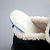 Угги женские замшевые низкие мех 593364 Черные