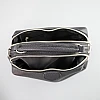 Невелика жіноча сумка крос-боді з екошкіри 593214 Чорна