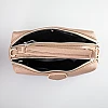 Невелика жіноча сумка крос-боді з екошкіри 593213 Капучино
