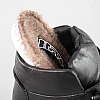 Черевики мужские кожаные мех 593019 Черные