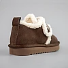 Угги дитячі замш хутро 593404 Коричневі