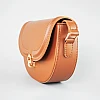 Сумочка-сідло під ретро з еко шкіри 593442 Рудий
