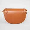 Сумочка-сідло під ретро з еко шкіри 593442 Рудий