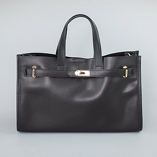 Сумка большая женская 593532 Черная фото 2