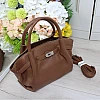 Сумка жіноча екошкіра 593649 Коричнева