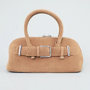 Сумочка из эко замши 593613 Хаки фото 2