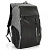 Практичный мужской рюкзак из полиэстера под ноутбук 592244 Серый