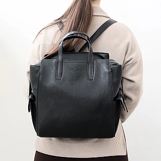 Сумка-рюкзак 593741 Черная фото 2