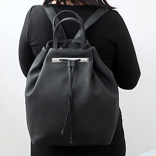 Женский рюкзак 593744 Черный фото 2